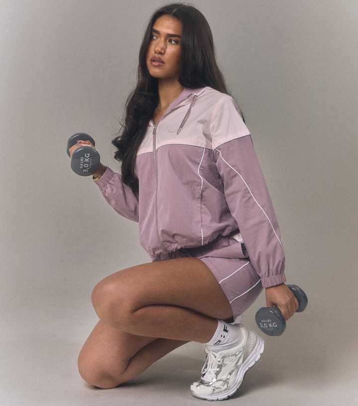 Peach:Fit Dusky Purple Esme Track Jacket