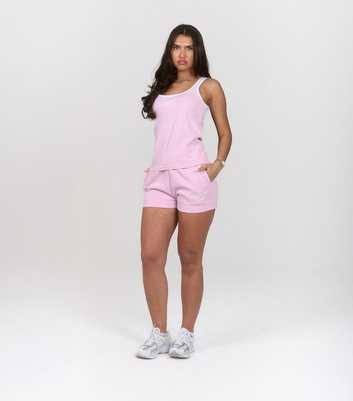 Peach Fit Light Pink Cotton Lily Vest