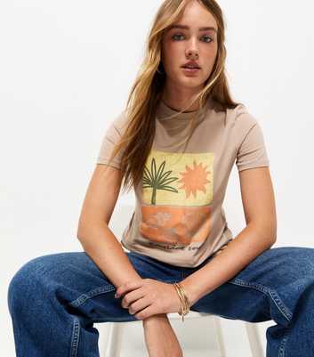 Mink Cotton Sunshine Soul Relaxed T-Shirt