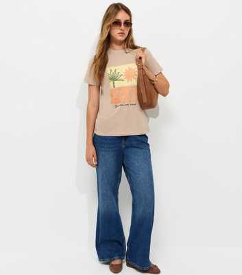 Mink Cotton Sunshine Soul Relaxed T-Shirt