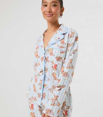 Skinnydip White Peter Rabbit Pyjama Set with Scrunchie