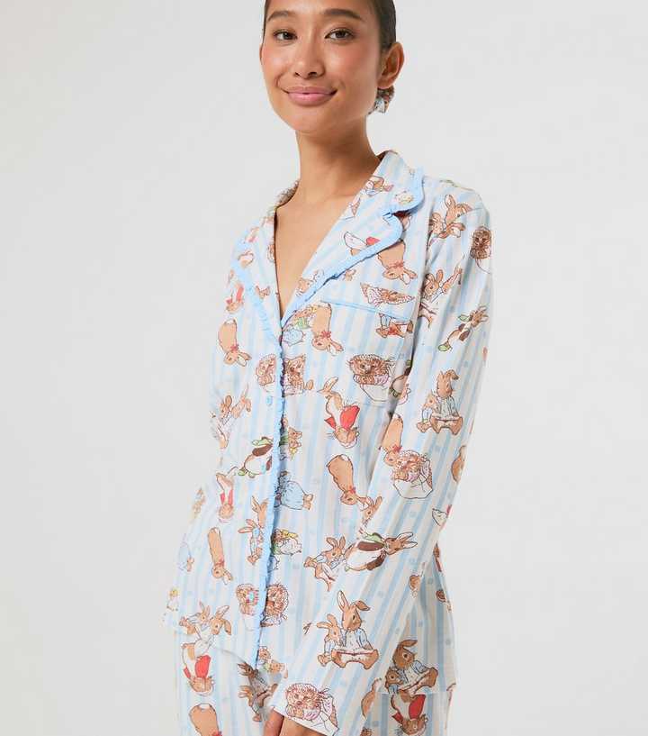 Skinnydip White Peter Rabbit Pyjama Set with Scrunchie