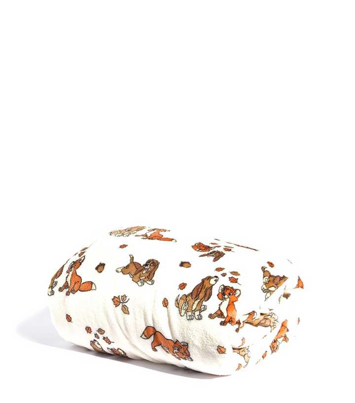 Skinnydip White Fox And The Hound Blanket