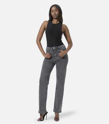Public Desire Black Cross Over Bodysuit