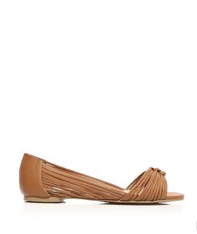 Tan Plaited Strap Peep Toe Sandals New Look